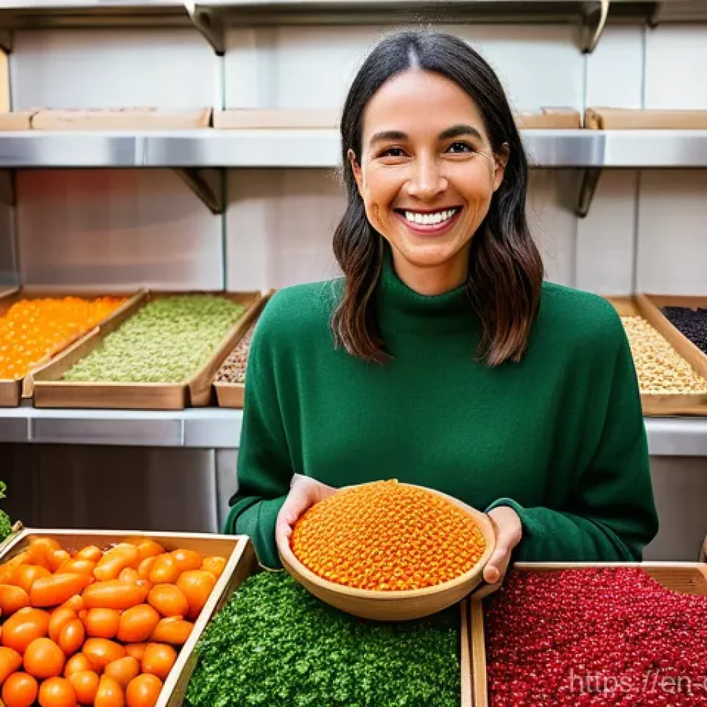 비건 식단의 장기적 효과 분석 - **A Vibrant Plant-Powered Culinary Journey**
    A wide-angle shot of a person, mid-thirties, with a...
